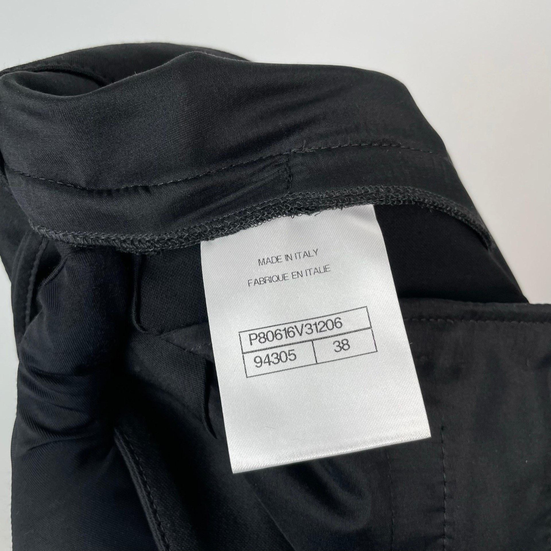 Chanel Chanel Wool Black Pants 25 Women Size 25" / US 0 / IT 36 - 5 Thumbnail