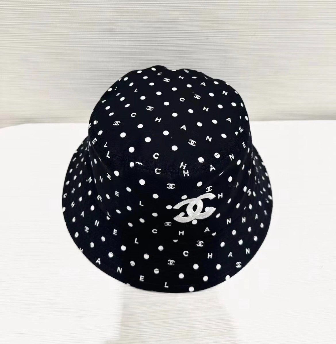 Chanel Chanel Black Hat M Men Size ONE SIZE - 7 Thumbnail