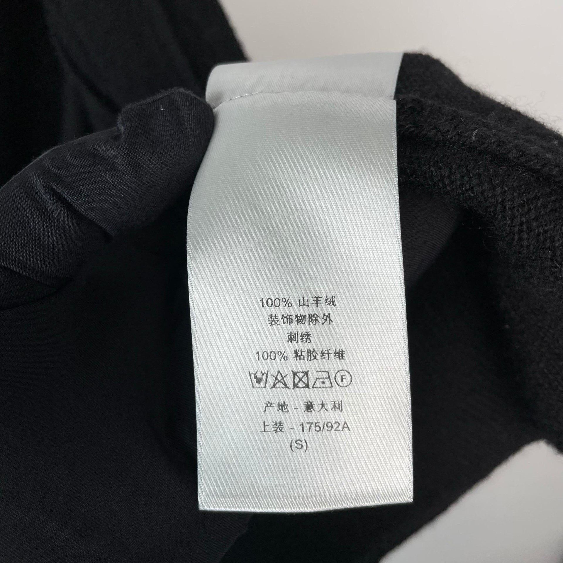 Dior Dior Black Sweater S Women Size S / US 4 / IT 40 - 7 Thumbnail