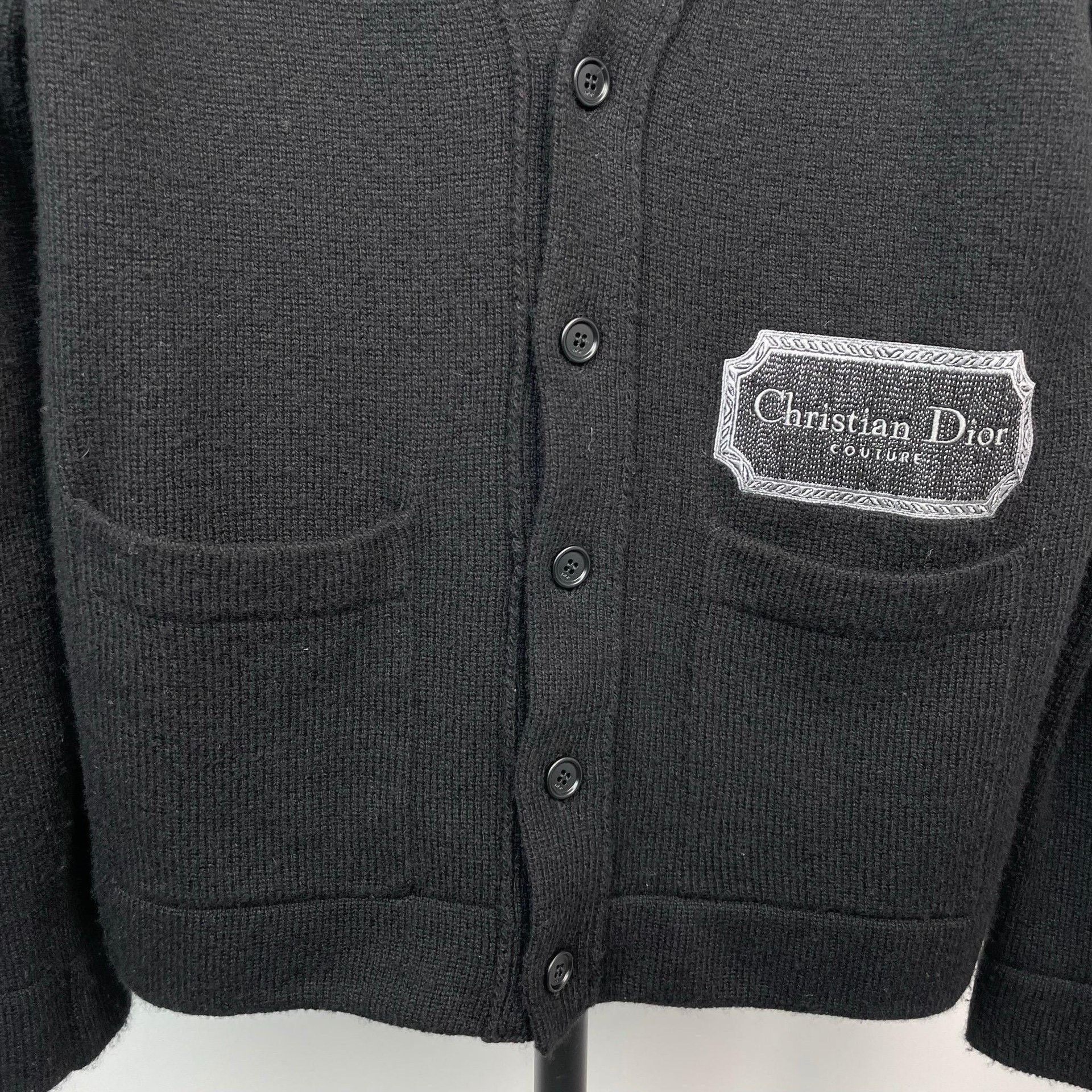 Dior Dior Black Sweater S Women Size S / US 4 / IT 40 - 4 Thumbnail