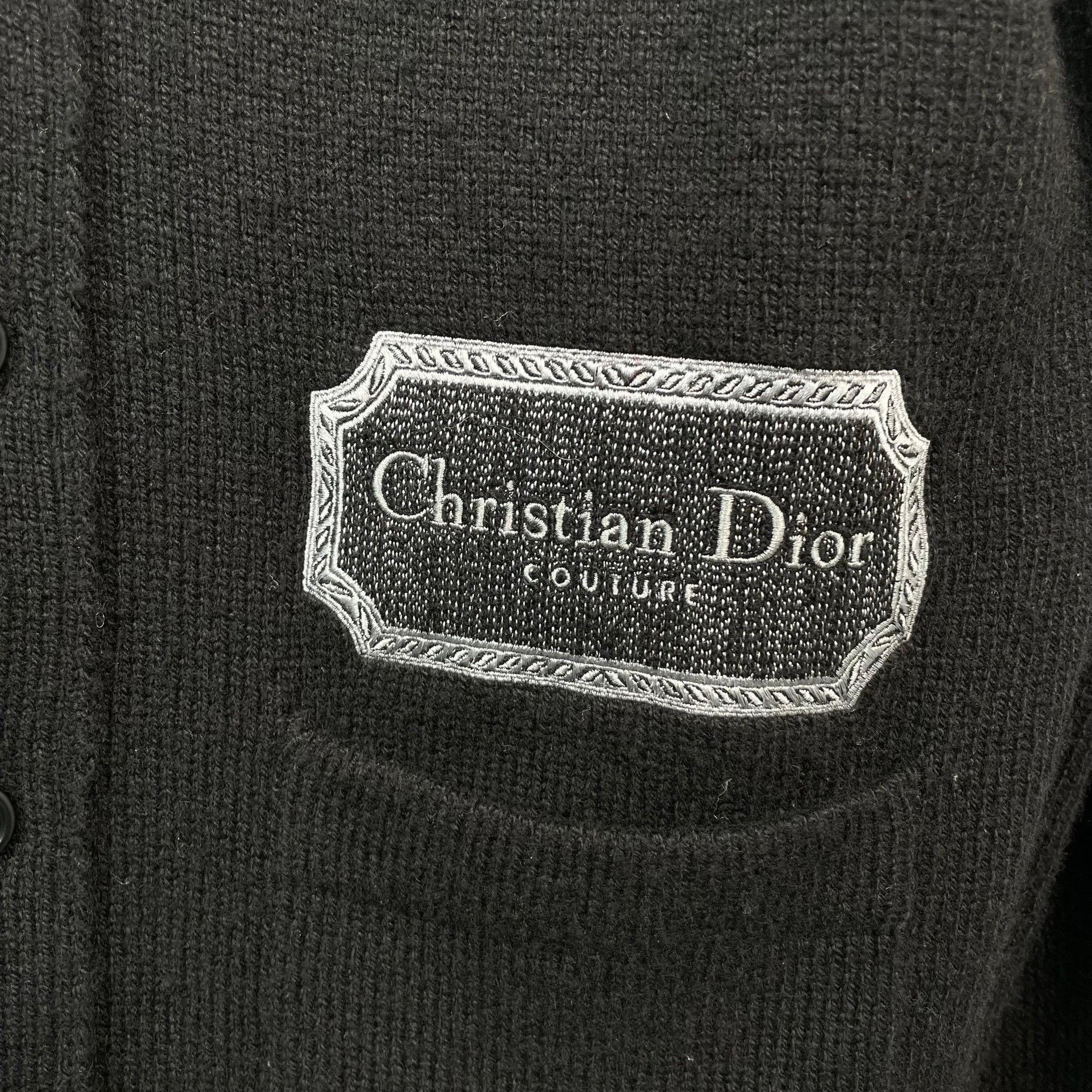 Dior Dior Black Sweater S Women Size S / US 4 / IT 40 - 3 Thumbnail