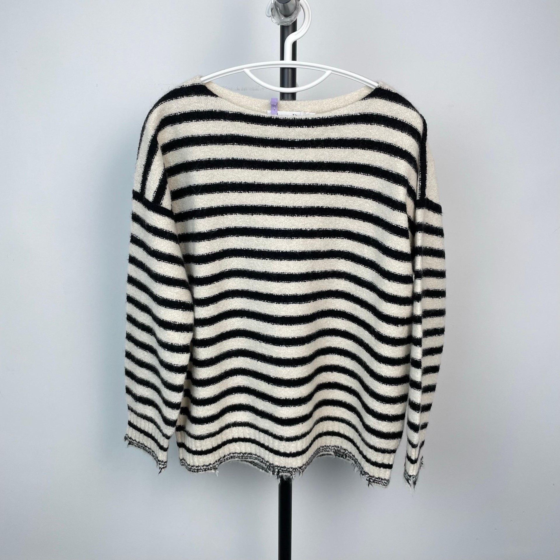 Dior Dior Striped Black Sweater 34 Women Size XS / US 0-2 / IT 36-38 - 3 Thumbnail