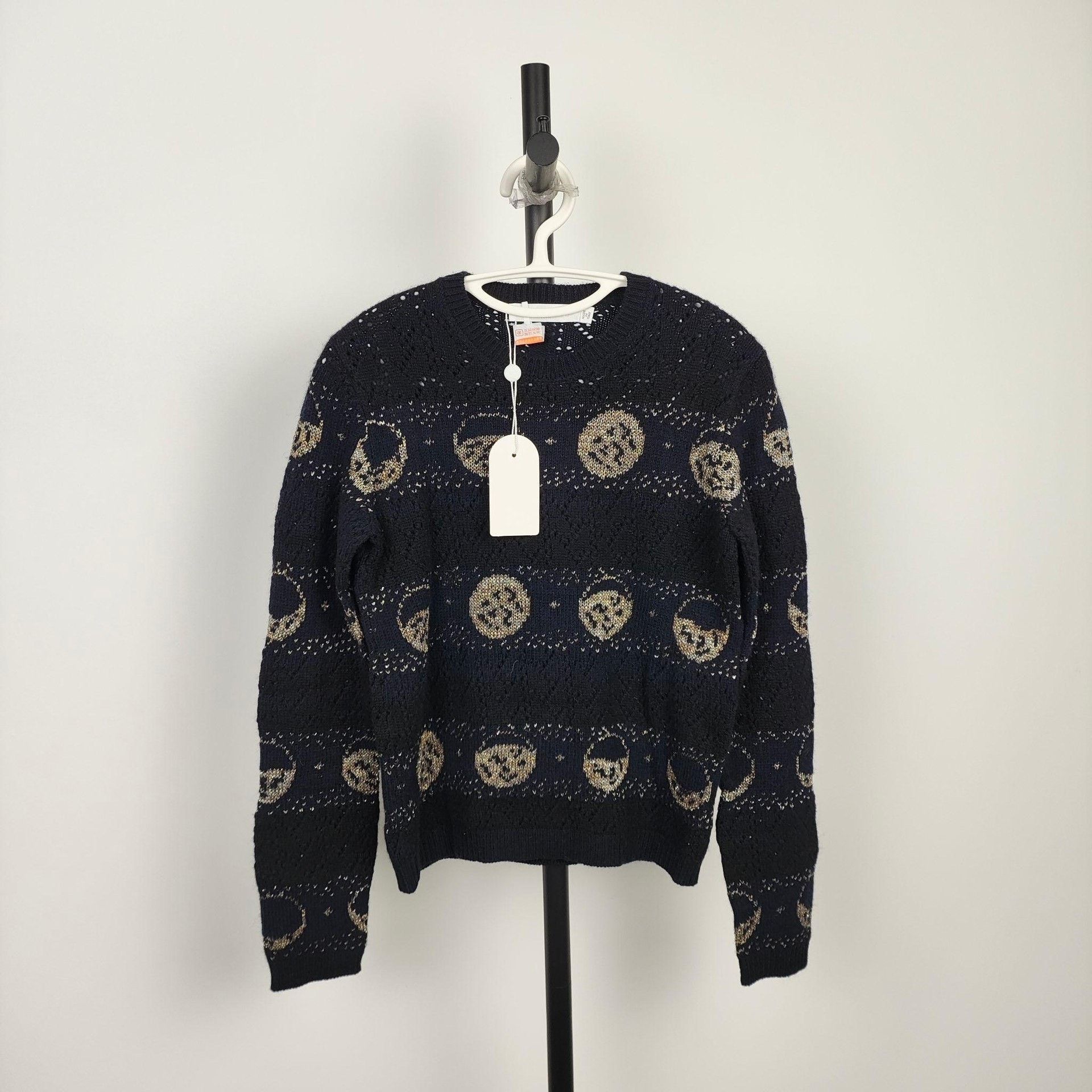 Dior Dior Knit Graphic Gold Sweater 36 Women Size S / US 4 / IT 40 - 8 Thumbnail