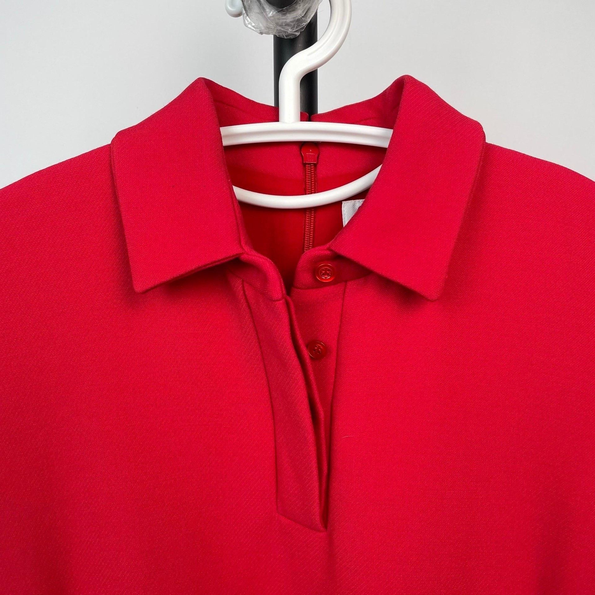 Dior Dior Wool Red Dress 36 Women Size S / US 4 / IT 40 - 6 Thumbnail