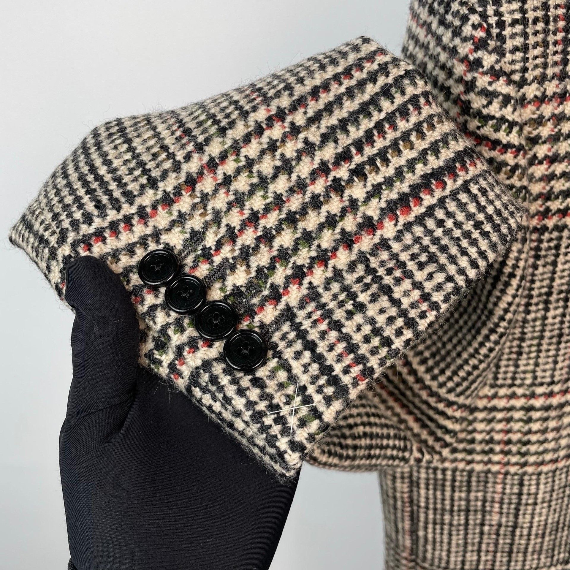 Celine Celine Formal Plaid Gray Jacket 38 Women Size S / US 4 / IT 40 - 4 Thumbnail