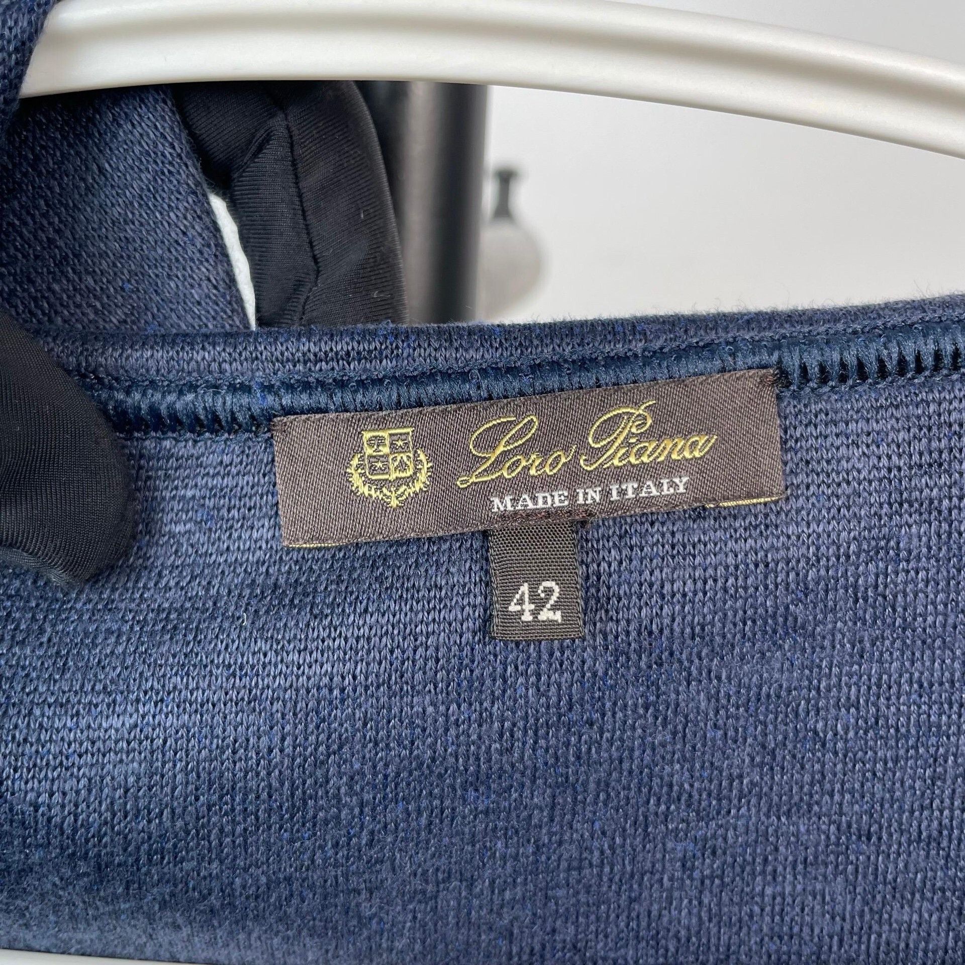 Loro Piana Loro Piana Linen Blue Sweater 42 Men Size US M / EU 48-50 / 2 - 4 Thumbnail