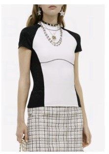 Chanel Chanel Black T-Shirt 24 Women Size XS / US 0-2 / IT 36-38 - 3 Thumbnail