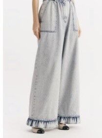 Chanel Chanel Blue Jeans 22 Women Size 22" - 5 Thumbnail
