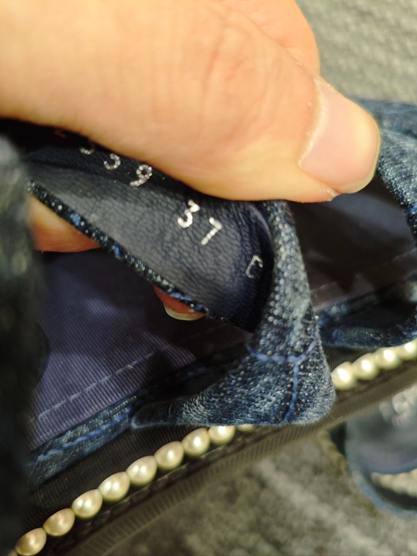 Chanel Chanel Denim Blue Sandals 37 Women Size US 6.5 / IT 36.5 - 2 Thumbnail