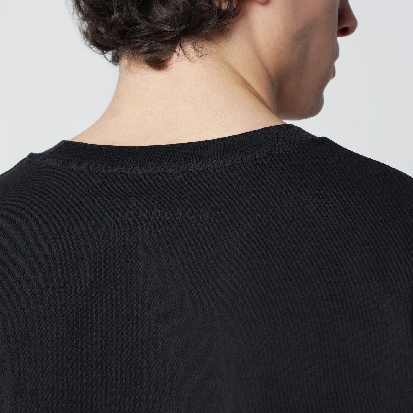 Studio Nicholson Studio Nicholson Lay T-Shirt Black Boxy Fit Size US S / EU 44-46 / 1 - 2 Thumbnail