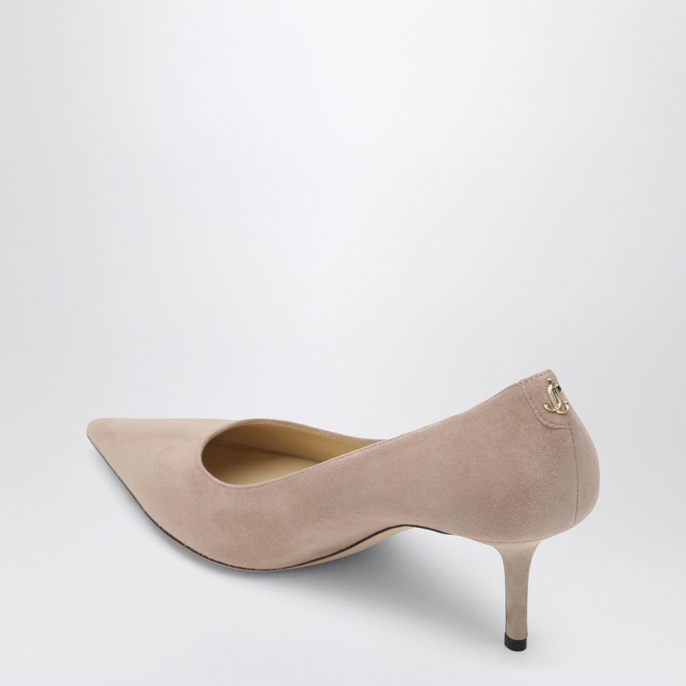 Jimmy Choo Jimmy Choo Love 65 Pumps In Light Pink Suede Size US 7 / IT 37 - 2 Thumbnail