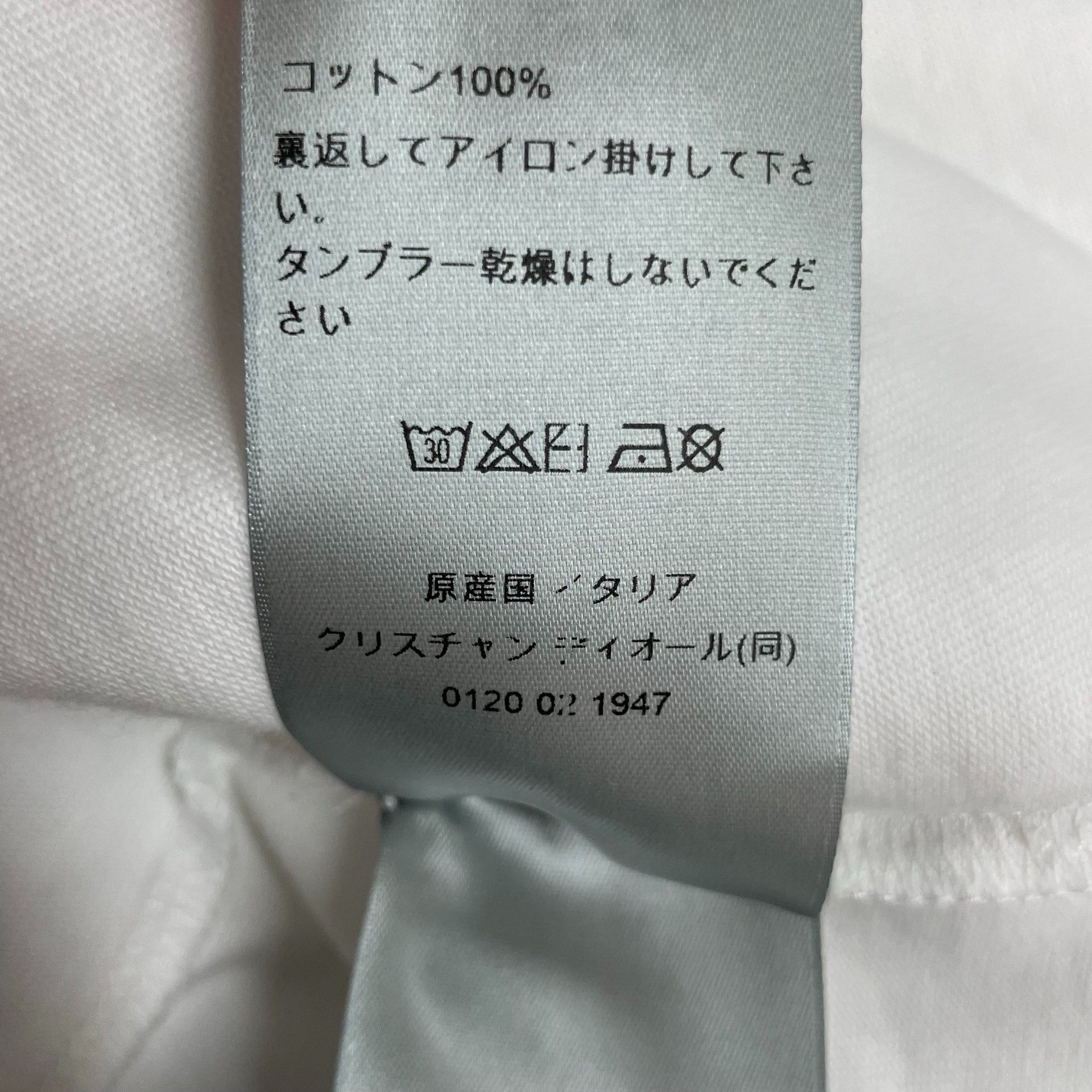 Dior Dior Distressed T-Shirt M Men Size US M / EU 48-50 / 2 - 6 Thumbnail