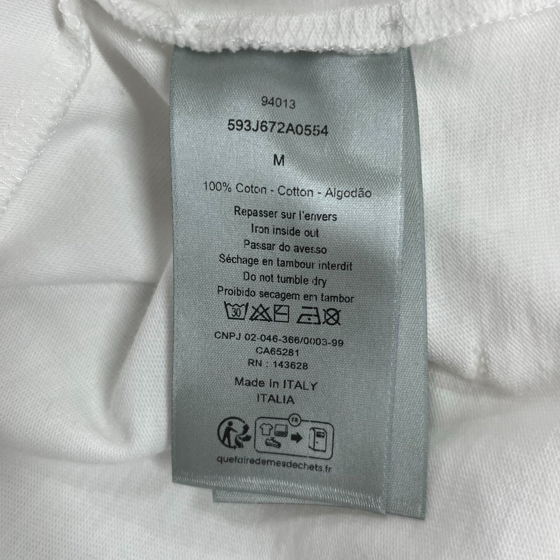 Dior Dior Distressed T-Shirt M Men Size US M / EU 48-50 / 2 - 5 Thumbnail
