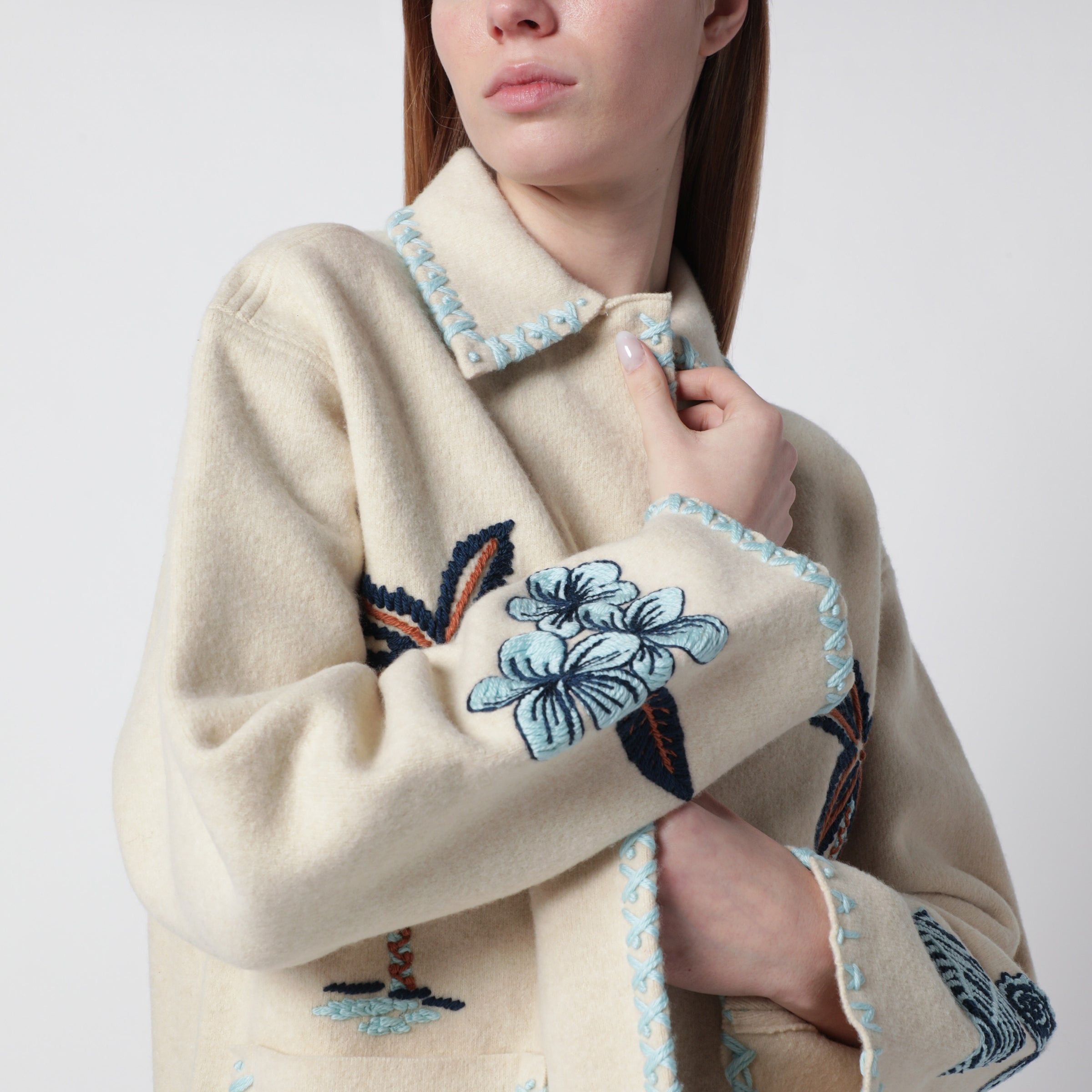 Alanui Alanui Sand-Colored Wool Remember Me Jacket Size S / US 4 / IT 40 - 2 Thumbnail