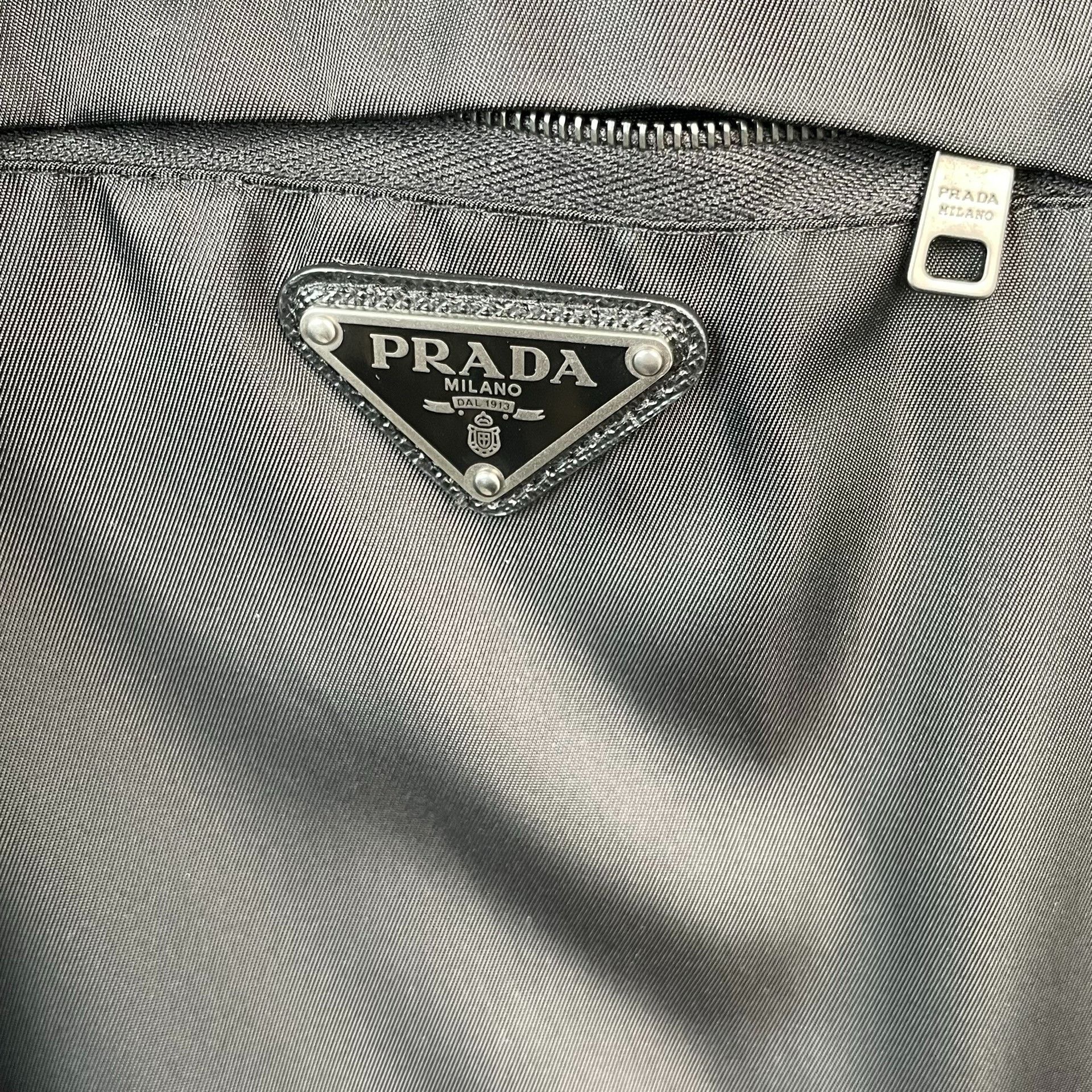 Prada Prada Nylon Black Light Jacket 38 Men Size US S / EU 44-46 / 1 - 3 Thumbnail