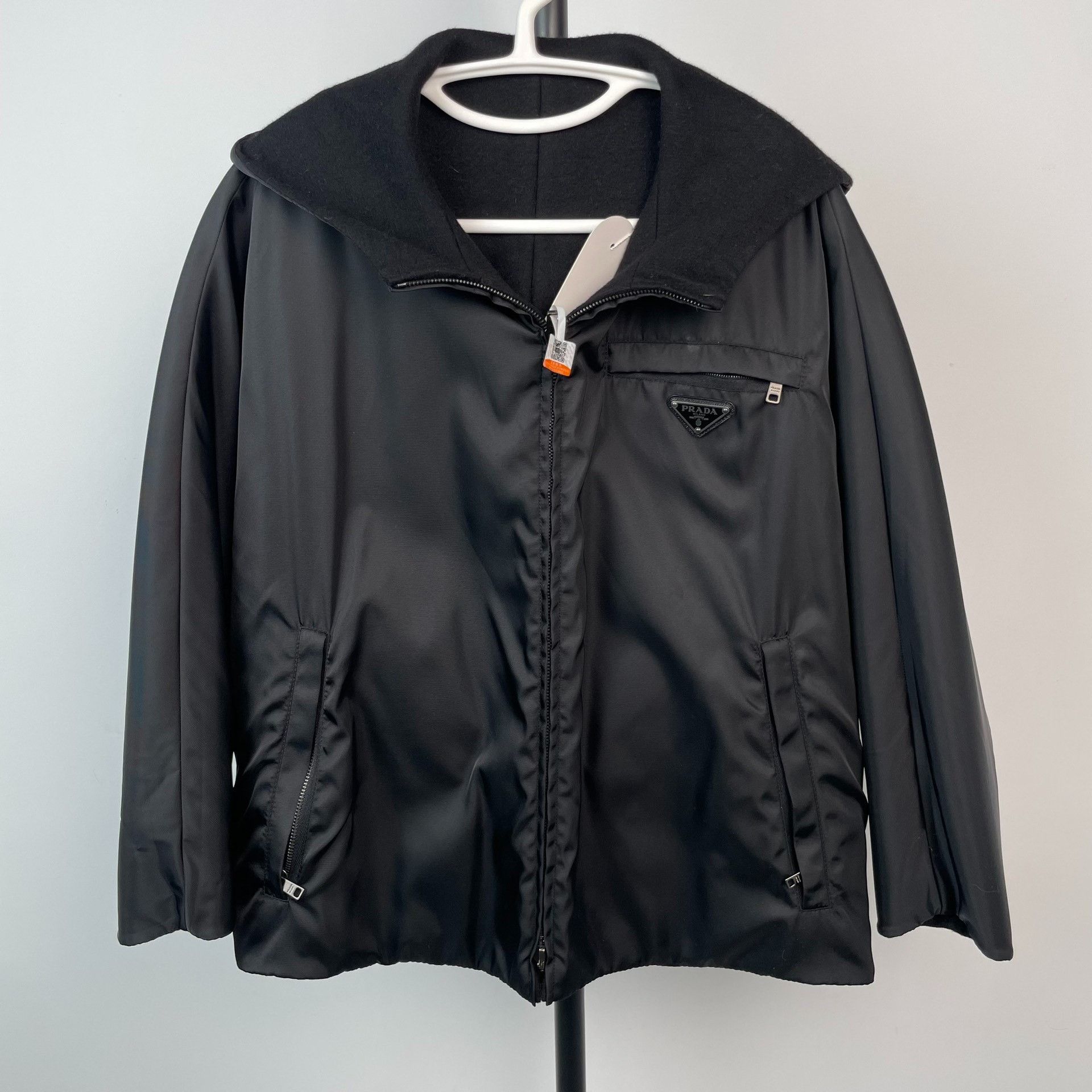 Prada Prada Nylon Black Light Jacket 38 Men Size US S / EU 44-46 / 1 - 9 Thumbnail
