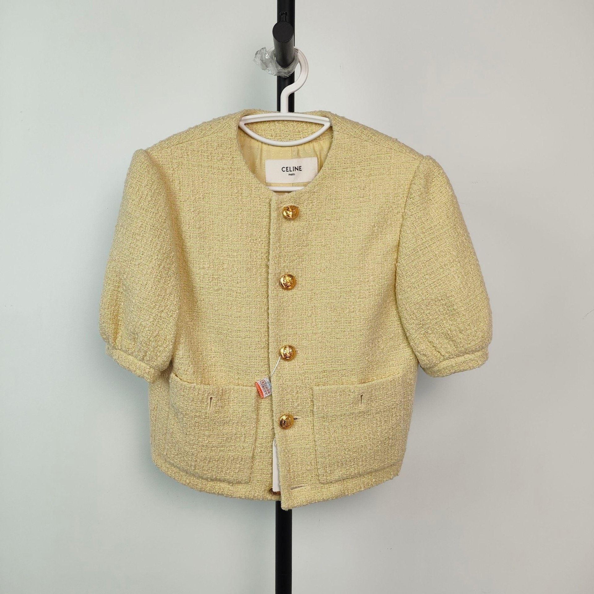 Celine Celine Yellow Jacket 36 Women Size S / US 4 / IT 40 - 8 Thumbnail
