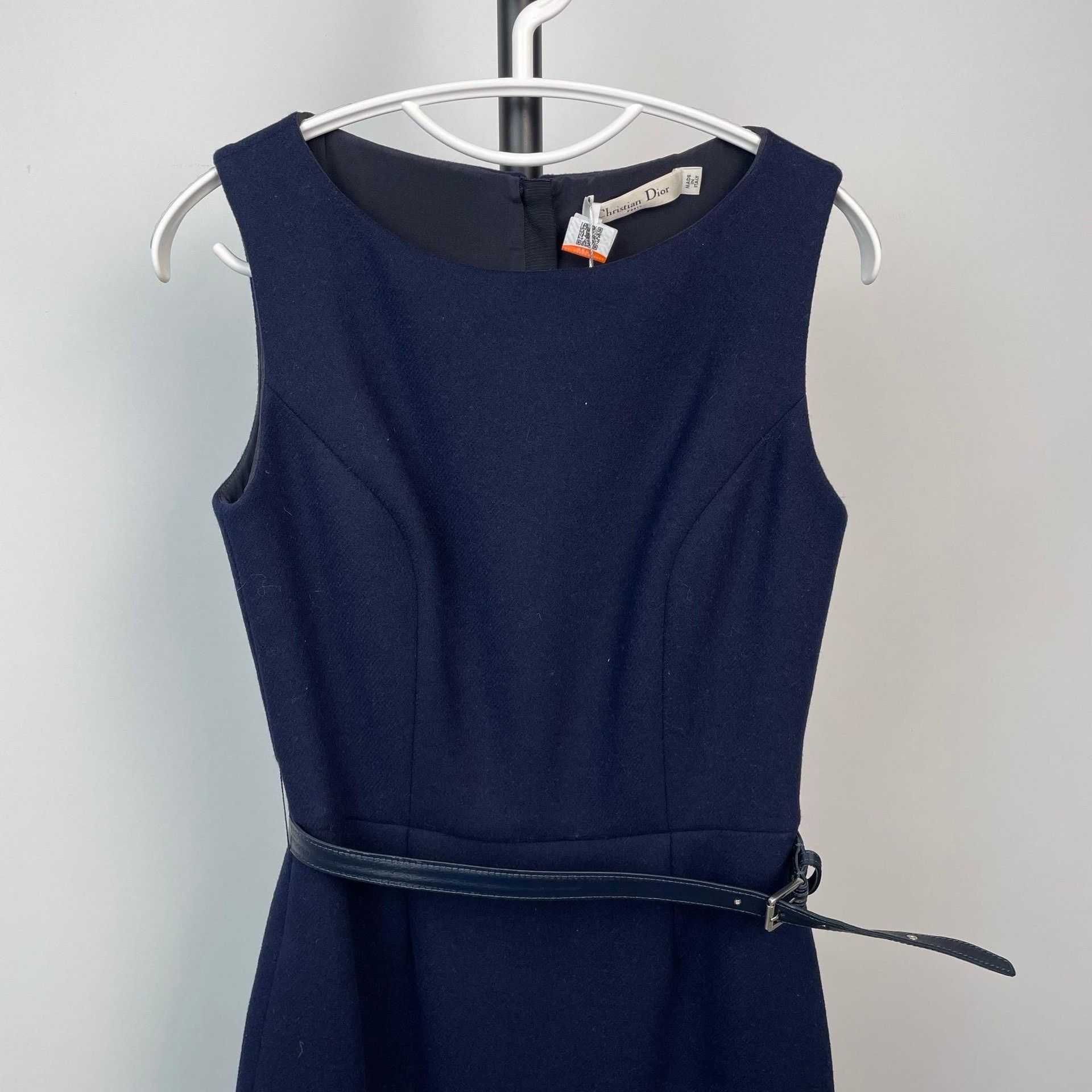 Dior Dior Wool Blue Dress 36 Women Size S / US 4 / IT 40 - 2 Thumbnail