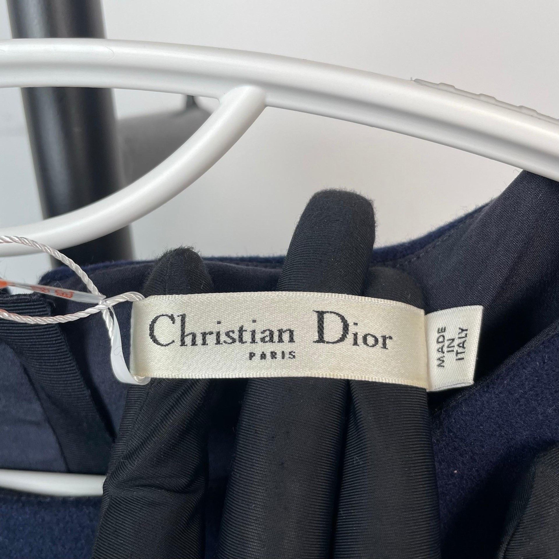 Dior Dior Wool Blue Dress 36 Women Size S / US 4 / IT 40 - 7 Thumbnail