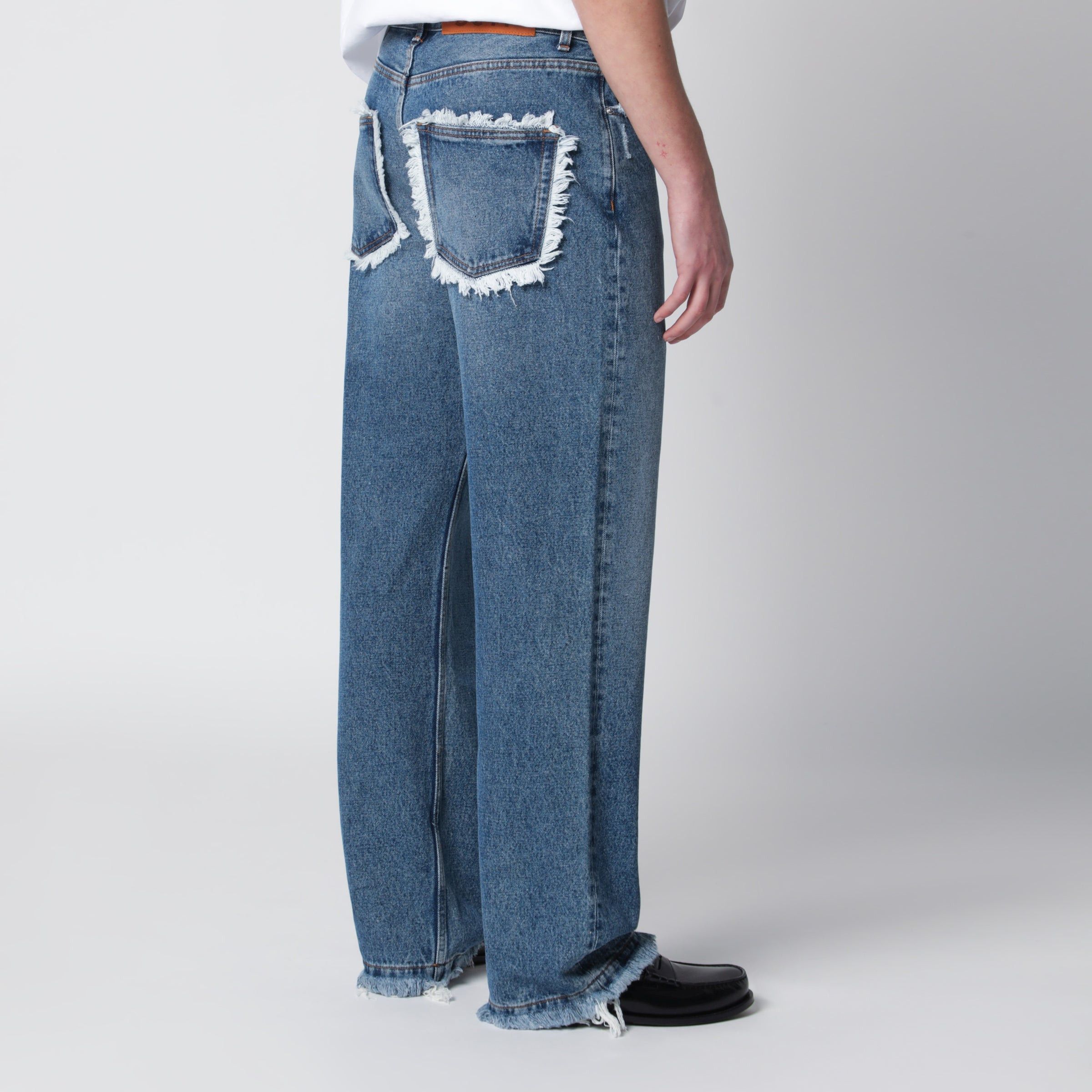 Sefr Sefr Frayed Cut Jeans With Fringed Pockets Size US 30 / EU 46 - 2 Thumbnail