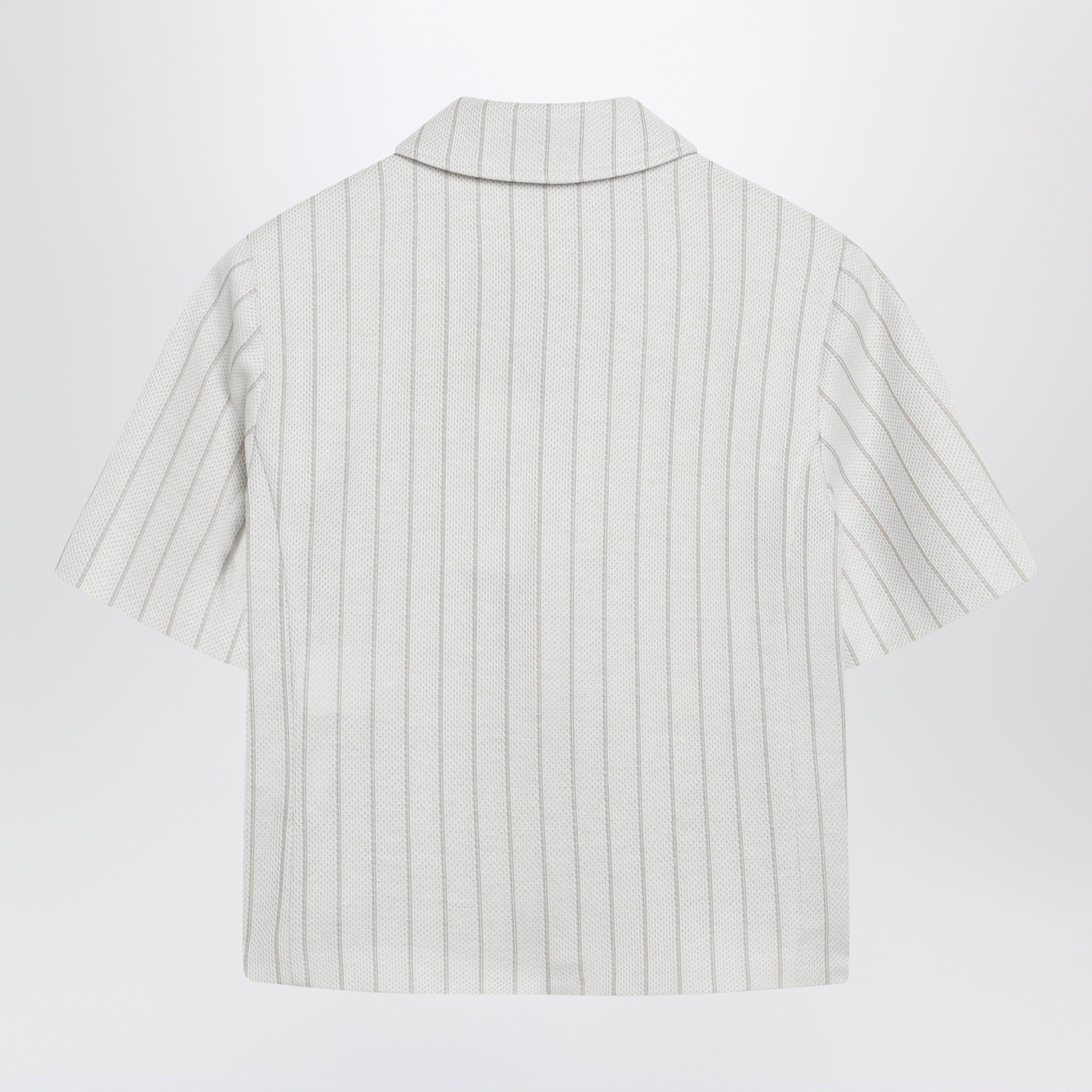 Max Mara Max Mara Pinstripe Pique Jersey Jacket Size M / US 6-8 / IT 42-44 - 2 Thumbnail