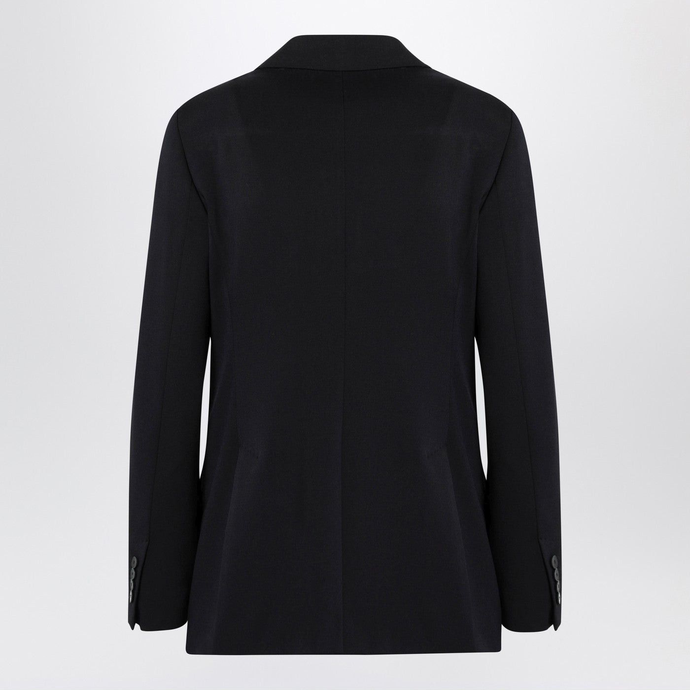 Max Mara Max Mara Blue Double-Breasted Wool Jacket Size L / US 10 / IT 46 - 2 Thumbnail