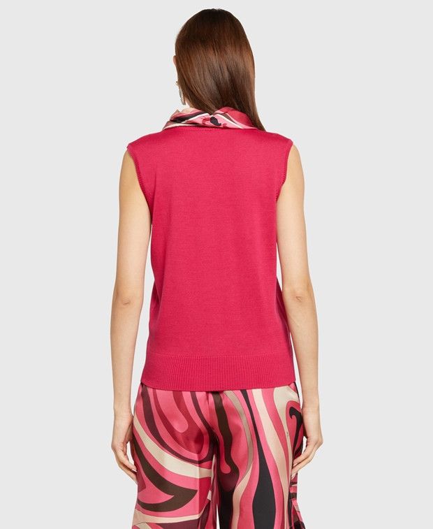 Emilio Pucci Woolen top Size L / US 10 / IT 46 - 2 Thumbnail