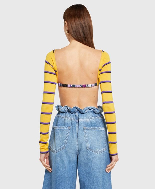 Emilio Pucci Cropped top Size XS / US 0-2 / IT 36-38 - 2 Thumbnail