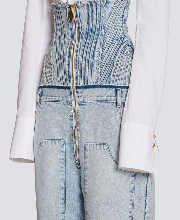 Balmain Flared jeans Size 24" / US 00 / IT 34 - 2 Thumbnail