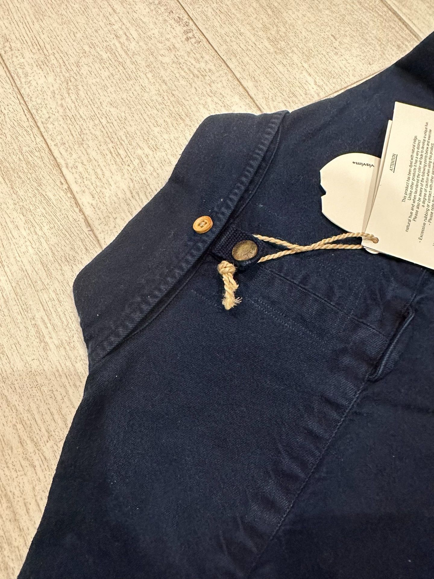 Visvim visvim Dark Blue Wooden Button Shirt Size US S / EU 44-46 / 1 - 6 Thumbnail