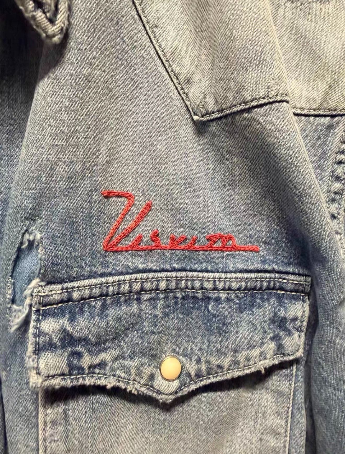 Visvim visvim Social Sculpture Crash Denim Shirt Size US L / EU 52-54 / 3 - 3 Thumbnail