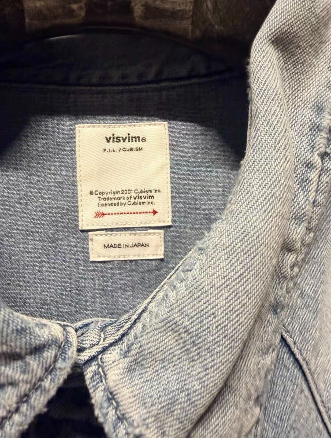 Visvim visvim Social Sculpture Crash Denim Shirt Size US L / EU 52-54 / 3 - 4 Thumbnail