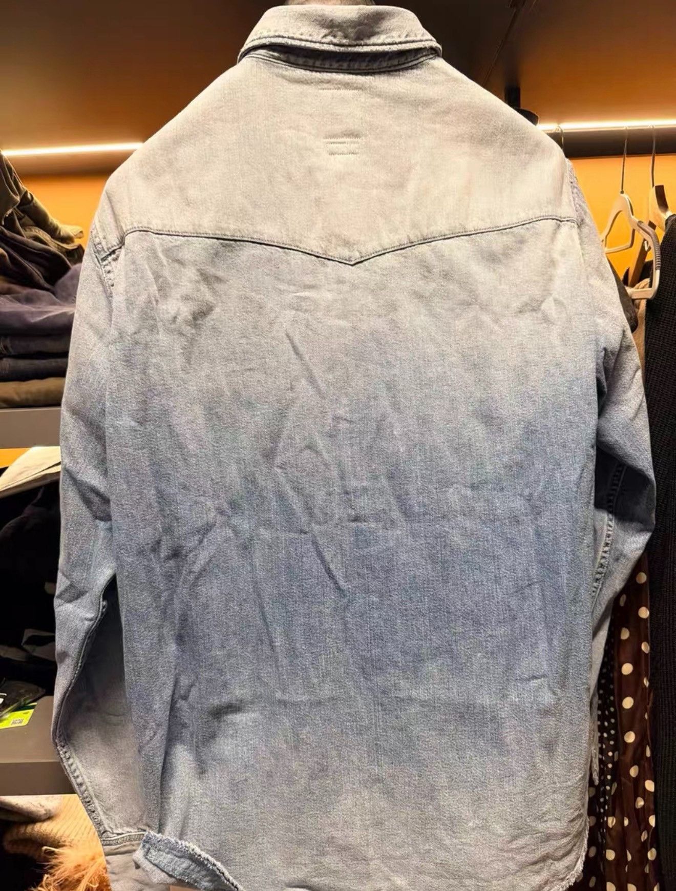 Visvim visvim Social Sculpture Crash Denim Shirt Size US L / EU 52-54 / 3 - 2 Thumbnail