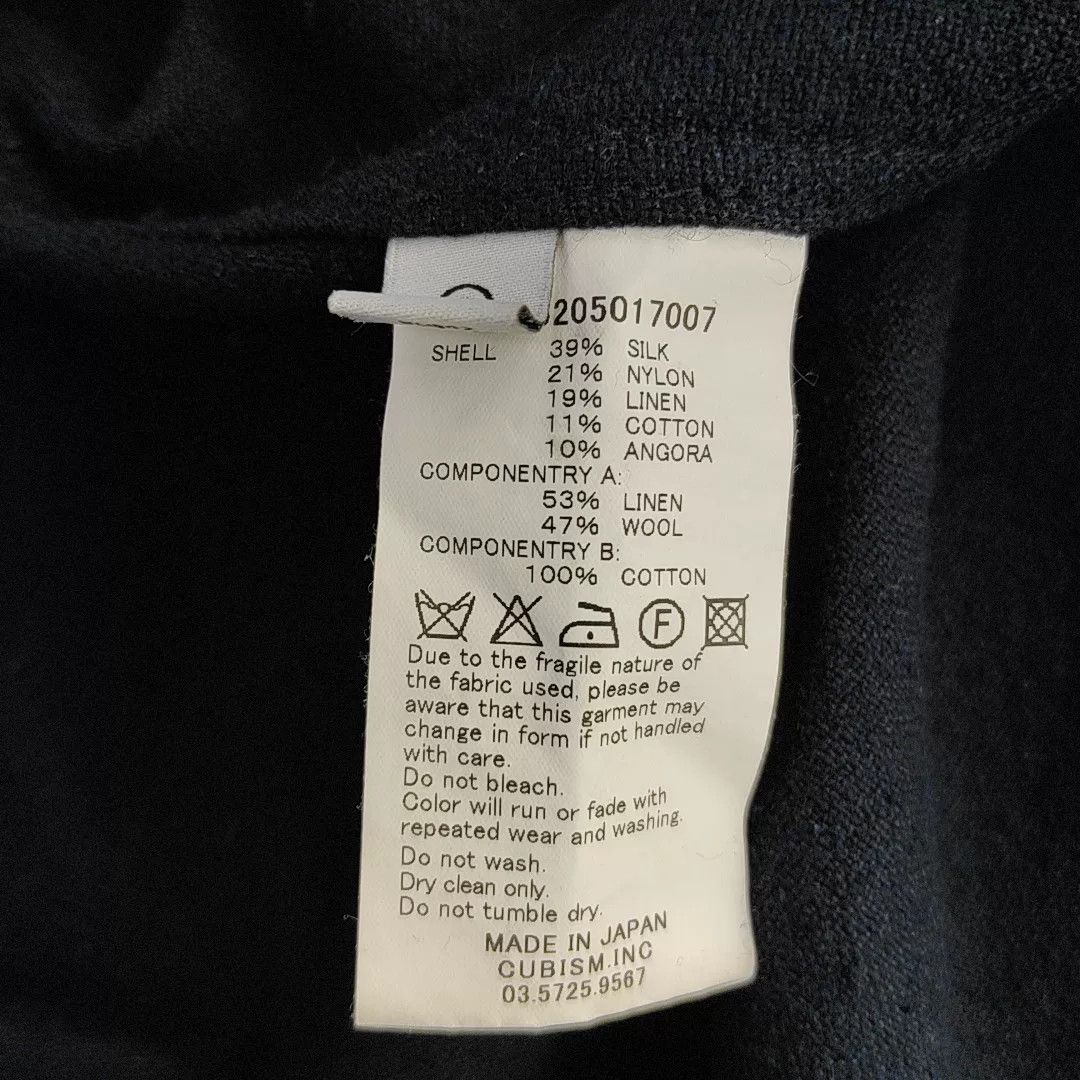 Visvim VisVim Women's Dark Blue Silk Long-Sleeve Dress Size L / US 10 / IT 46 - 2 Thumbnail