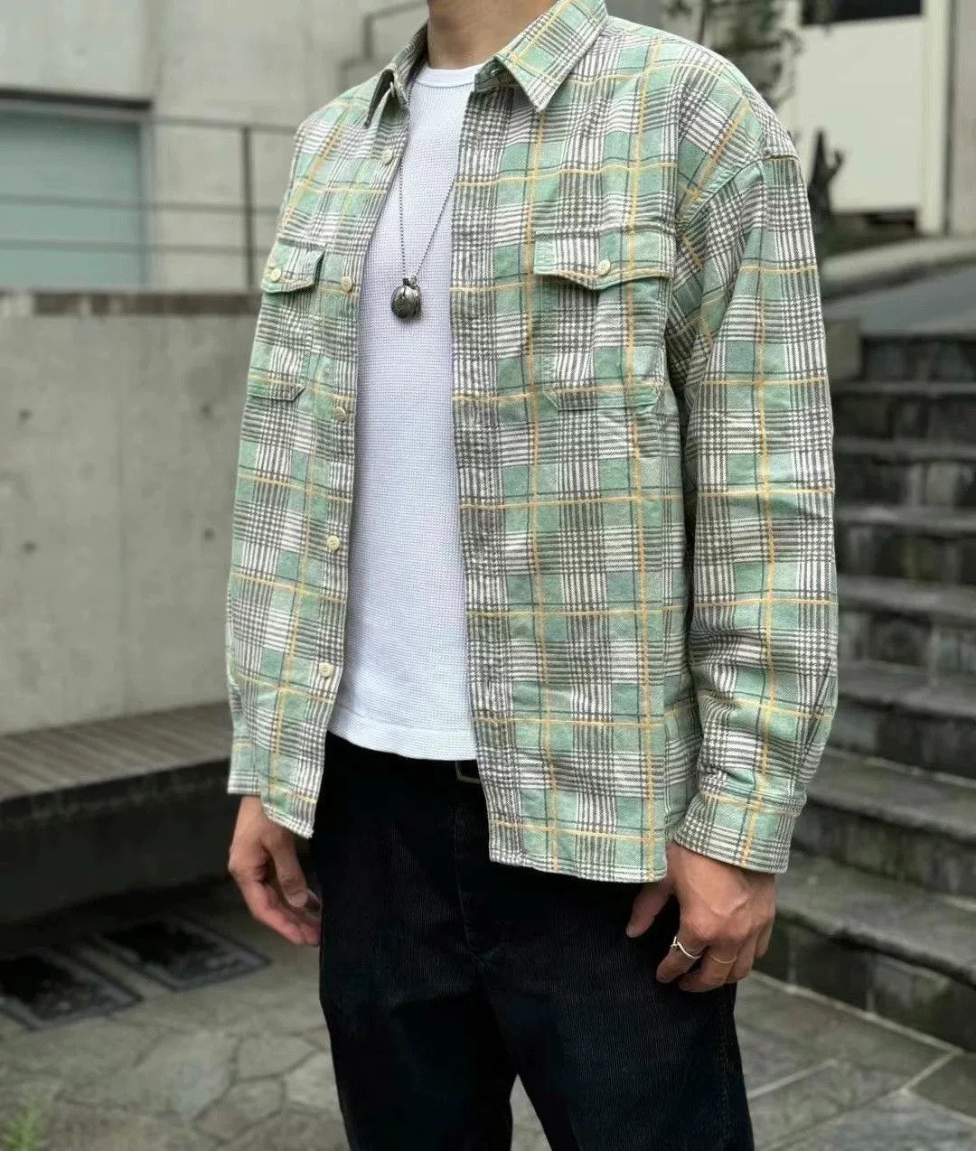 Visvim VISVIM PIONEER CHECK L/S Flannel Shirt Size US L / EU 52-54 / 3 - 5 Thumbnail