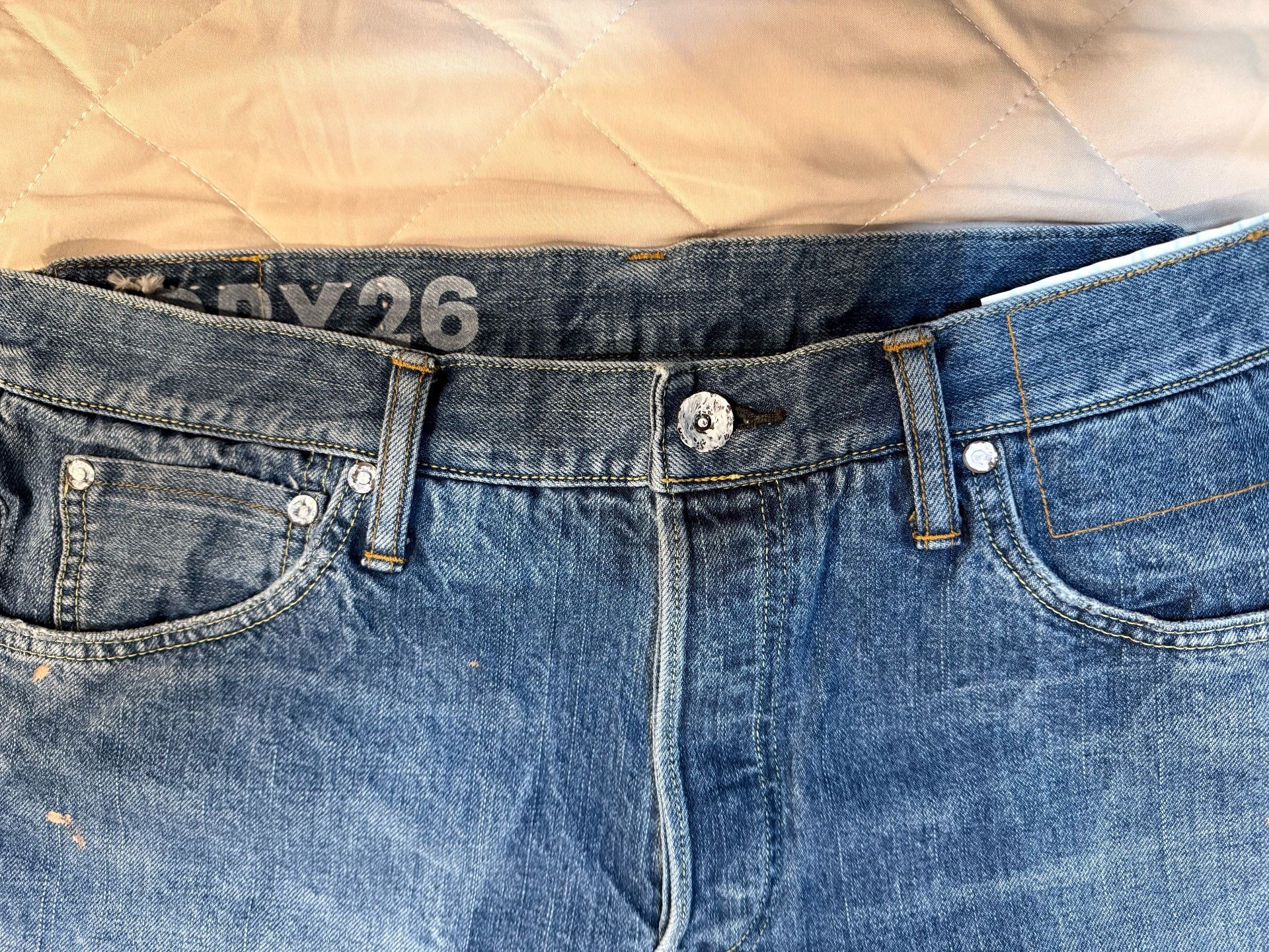 Visvim visvim 25SS 11 Dry Blue Paint Jeans Size US 26 / EU 42 - 3 Thumbnail