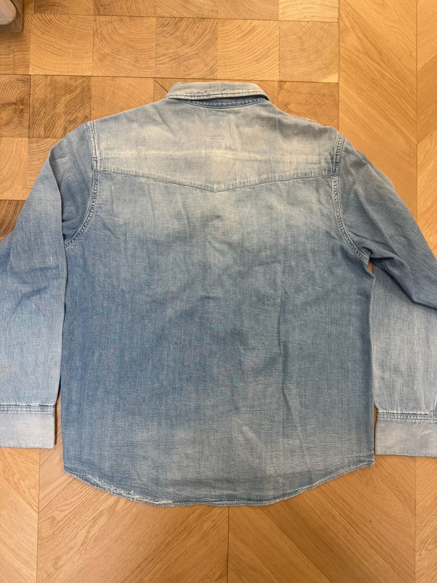Visvim Visvim 24SS Social Sculpture Denim Shirt Size US L / EU 52-54 / 3 - 8 Thumbnail