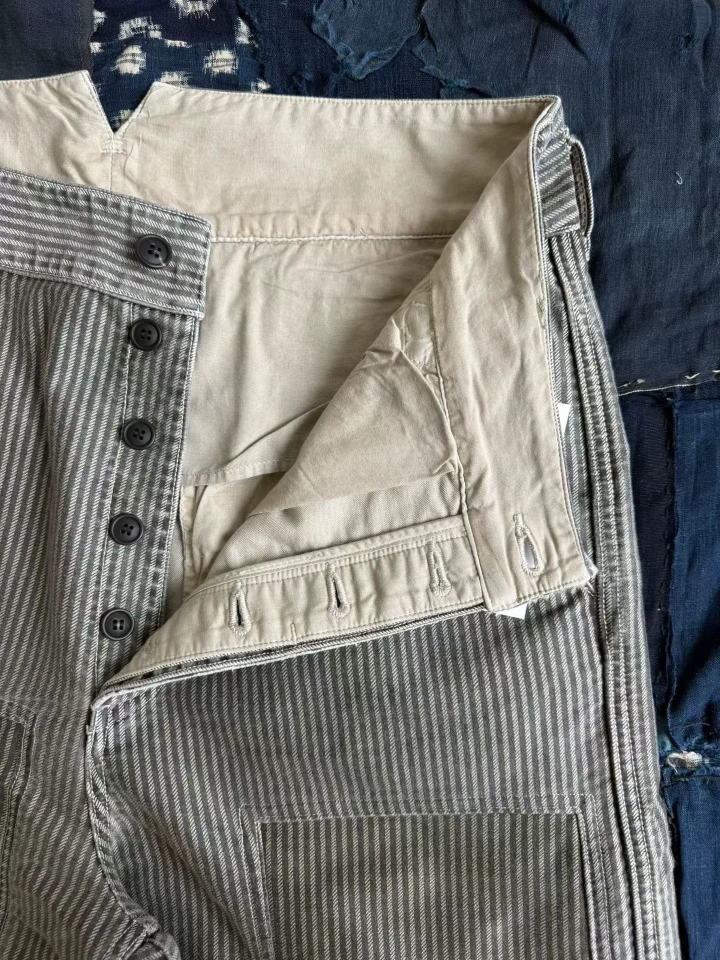 Visvim VISVIM 25AW Pastoral Striped Moleskin Pants Size US 26 / EU 42 - 8 Thumbnail