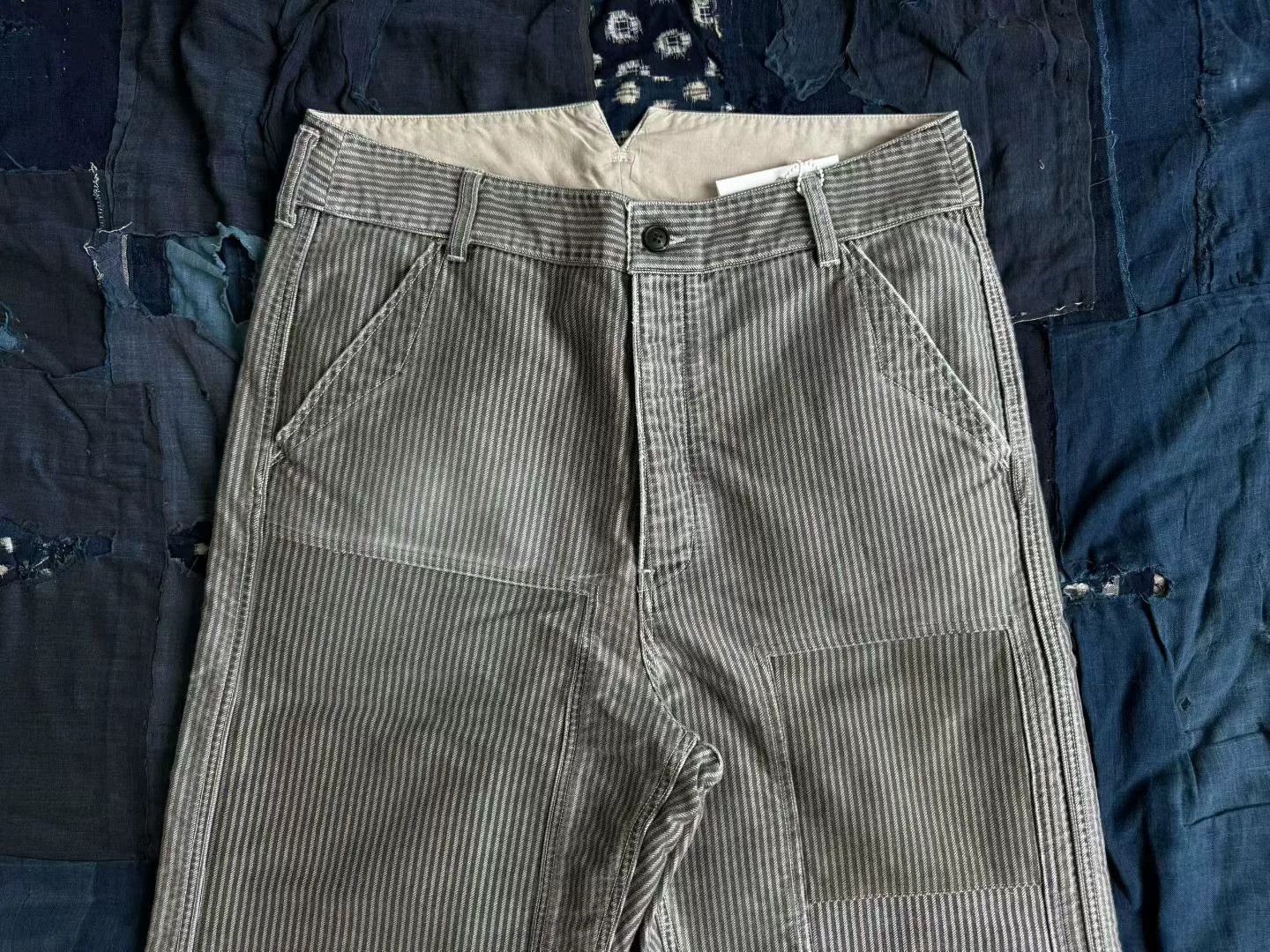 Visvim VISVIM 25AW Pastoral Striped Moleskin Pants Size US 26 / EU 42 - 3 Thumbnail