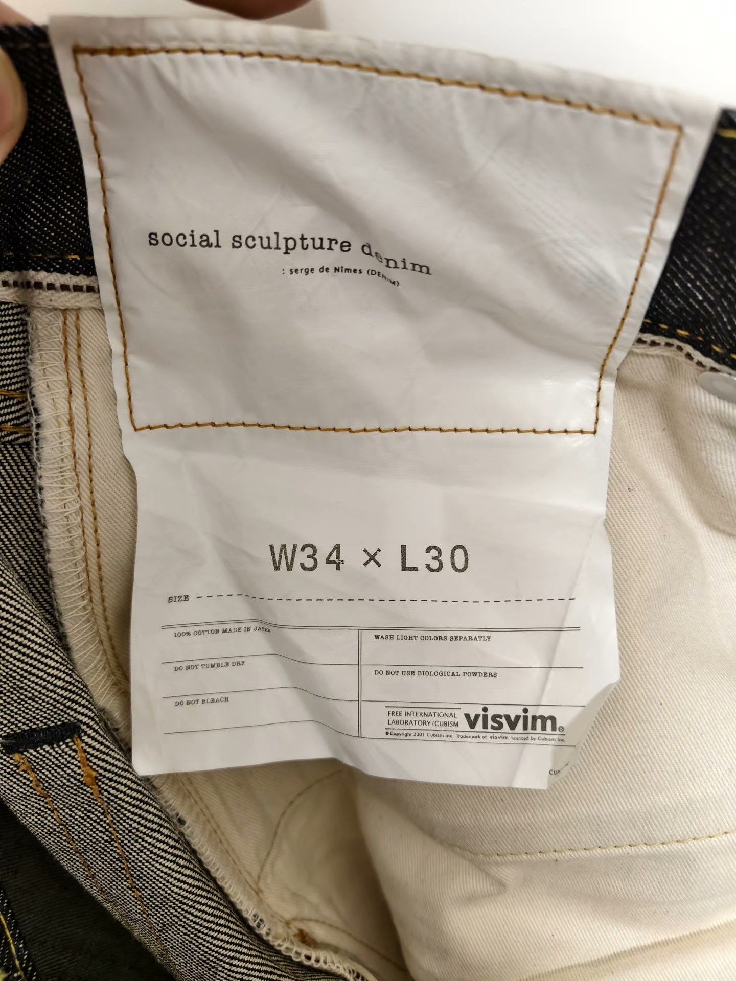 Visvim Visvim 13SS NW Washed Denim Jeans Size US 34 / EU 50 - 7 Thumbnail