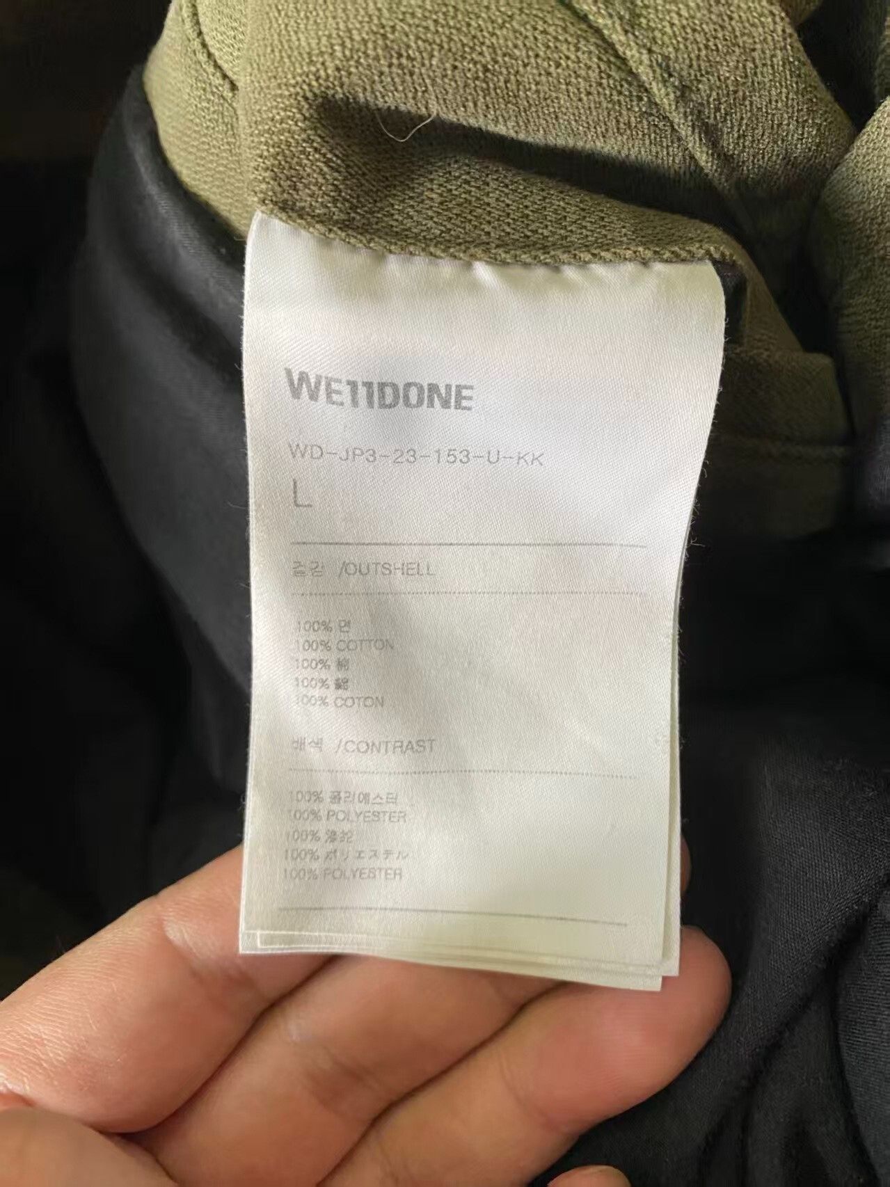 Visvim WE11DONE Olive Green Distressed Parka Size US L / EU 52-54 / 3 - 3 Thumbnail