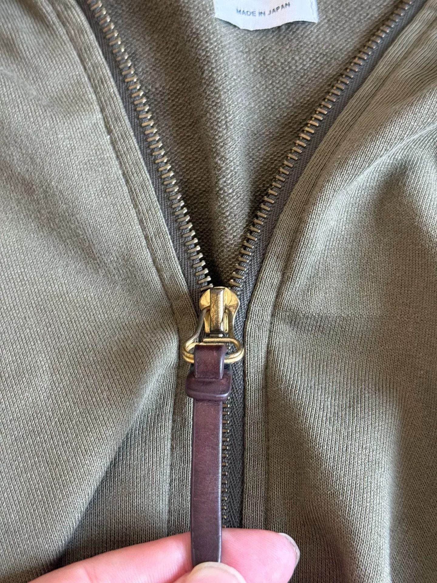 Visvim VISVIM JV LUXSIC Olive Zip-Up Hoodie Size US XL / EU 56 / 4 - 6 Thumbnail