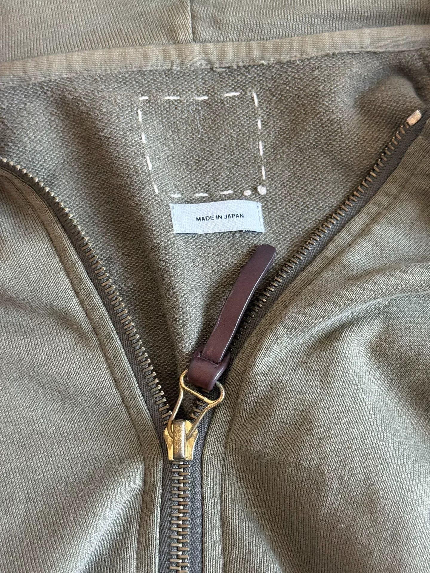 Visvim VISVIM JV LUXSIC Olive Zip-Up Hoodie Size US XL / EU 56 / 4 - 5 Thumbnail
