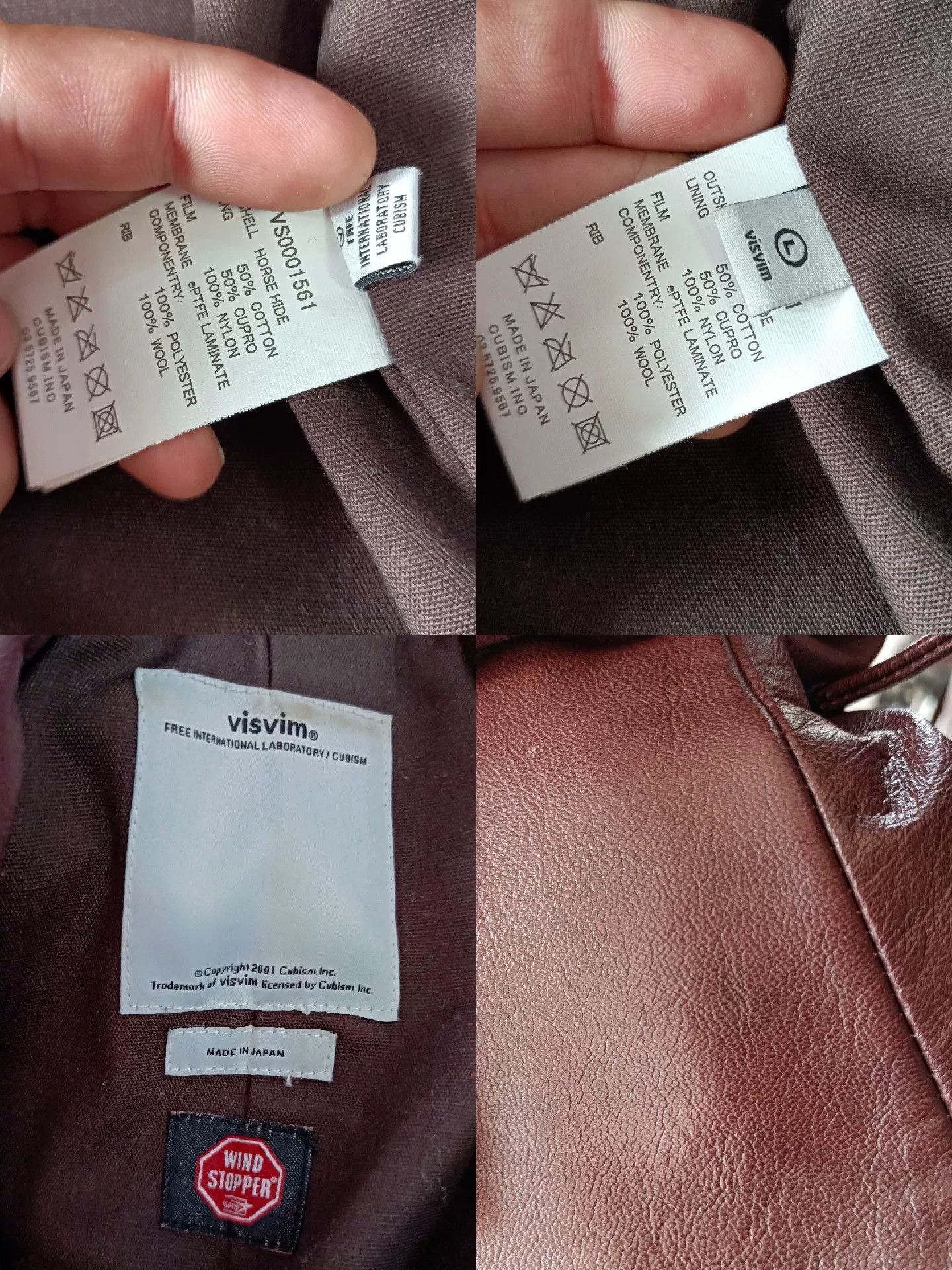 Visvim VISVIM Burgundy A2 Pilot Leather Jacket M Size US M / EU 48-50 / 2 - 6 Thumbnail