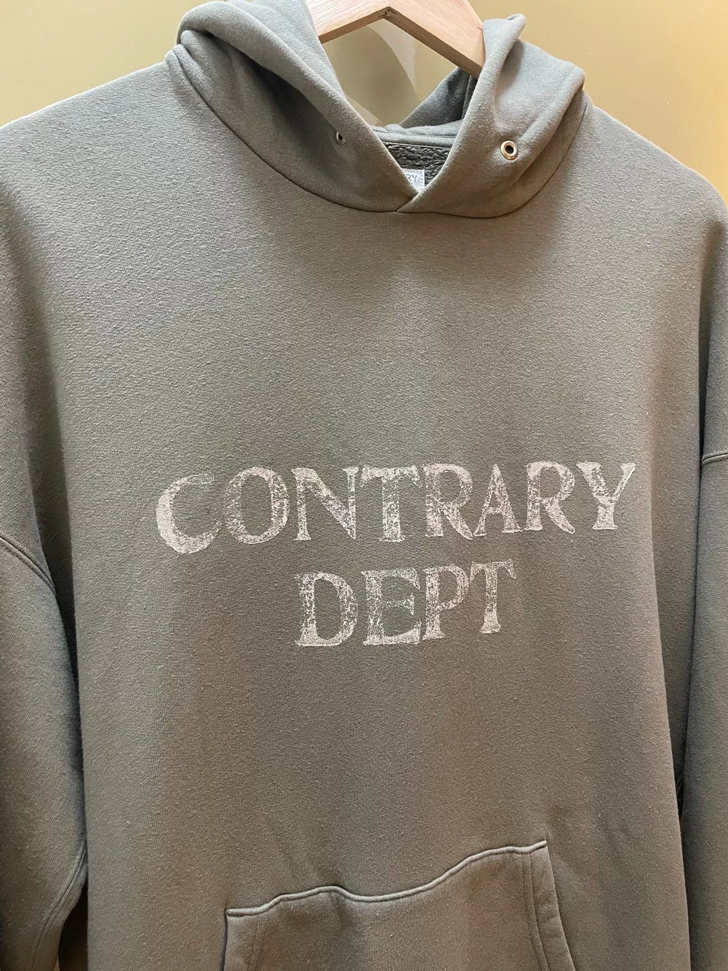Visvim Visvim 2019 Contrary Dept Jumbo Hoodie Size US L / EU 52-54 / 3 - 4 Thumbnail