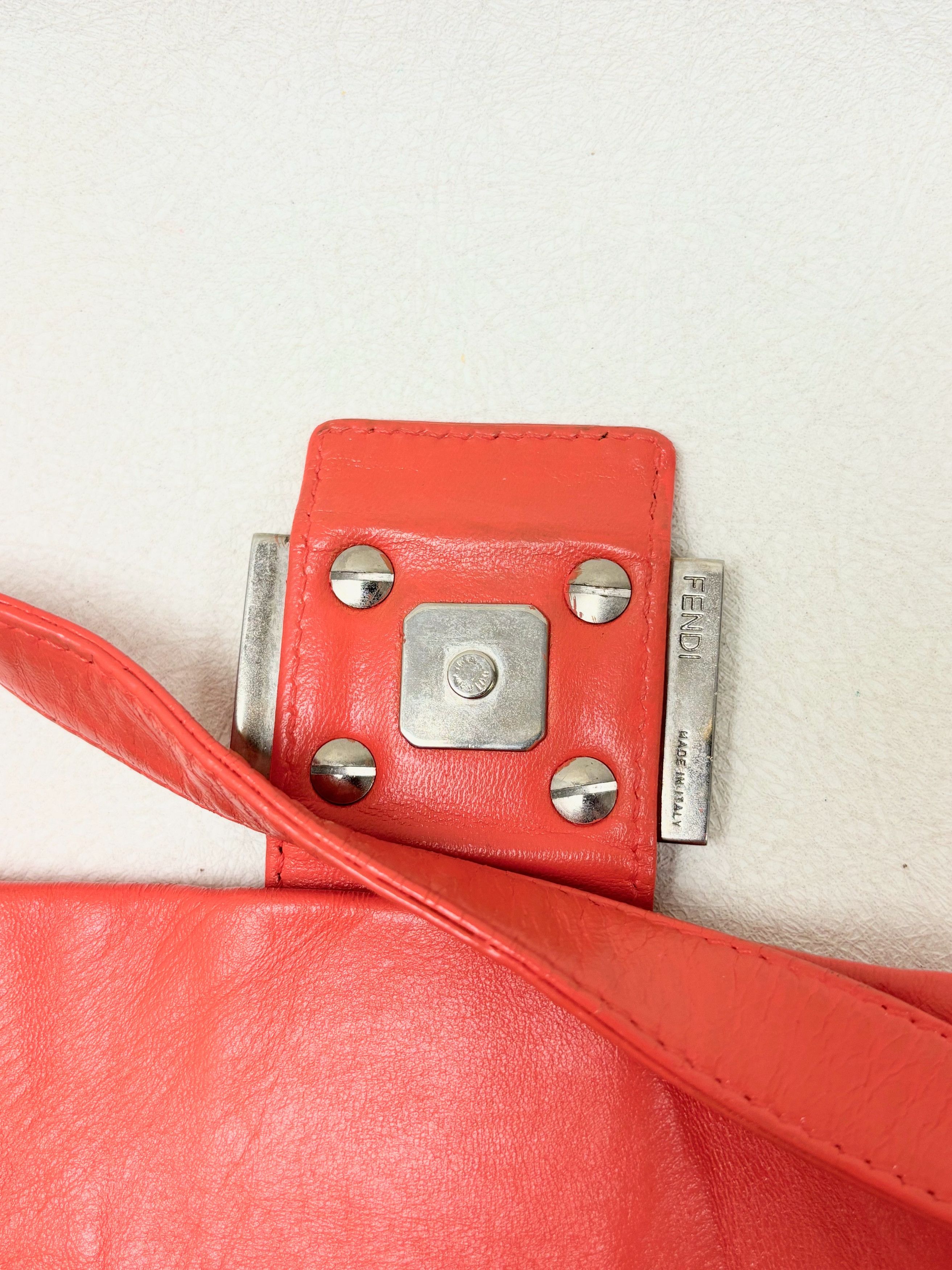 Fendi Sac Baguette Corail Size ONE SIZE - 8 Thumbnail