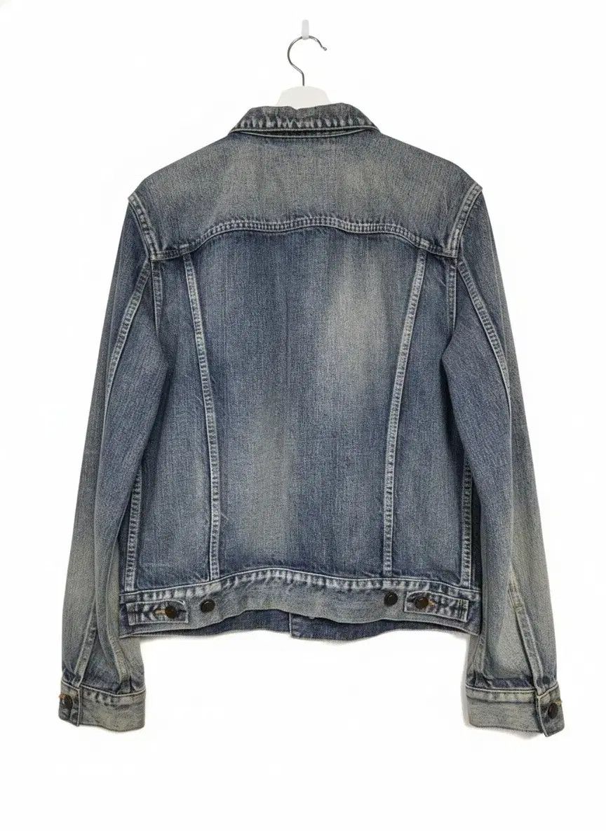 Saint Laurent Paris Saint Laurent Light Blue Denim Jacket Size US XL / EU 56 / 4 - 2 Thumbnail