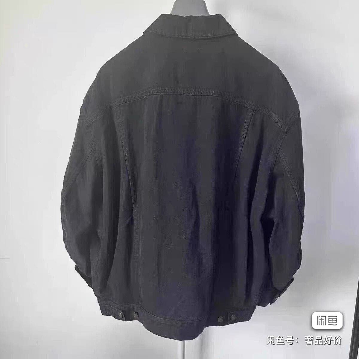 Saint Laurent Paris Saint Laurent Black Denim Jacket Size US L / EU 52-54 / 3 - 3 Thumbnail