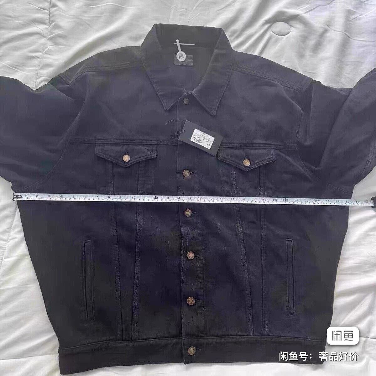 Saint Laurent Paris Saint Laurent Black Denim Jacket Size US L / EU 52-54 / 3 - 4 Thumbnail
