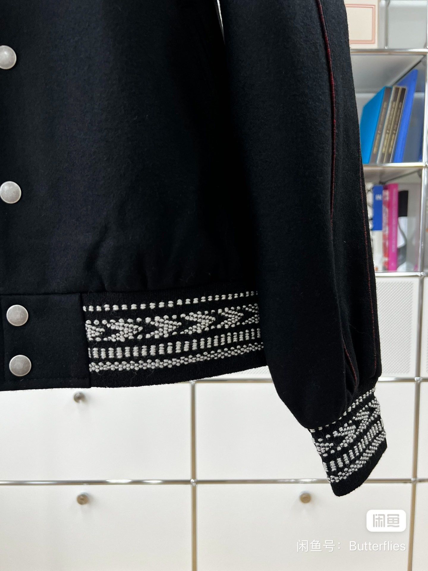Saint Laurent Paris Saint Laurent Black Wool Jacket Size XS / US 0-2 / IT 36-38 - 4 Thumbnail